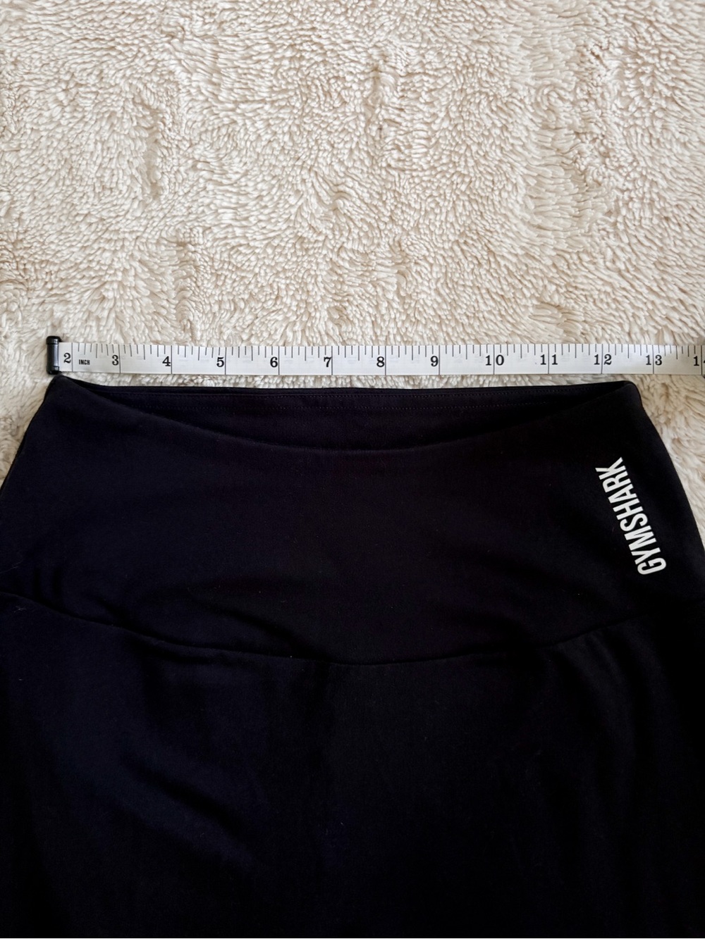 Gymshark Black High Rise Cropped Leggings Women’s Size Small - Picture 4 of 7